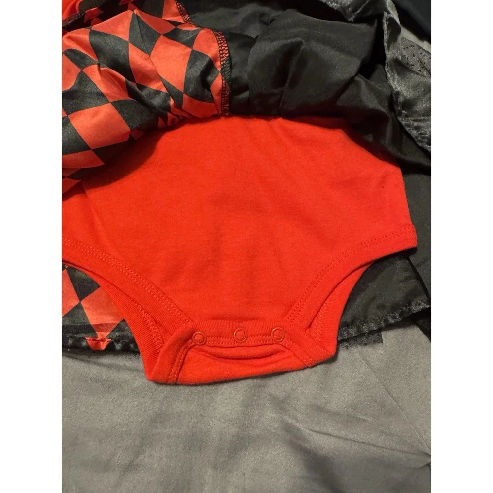 NWT Spirit Horror Harlequin Dress Costume 3 PC  Leggings  Infant 12-18 Months